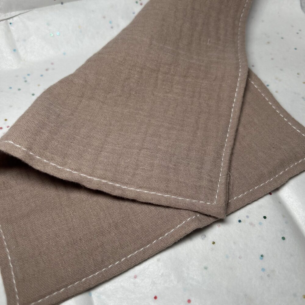 Muslino merliukas  "Tamsiai rudas"