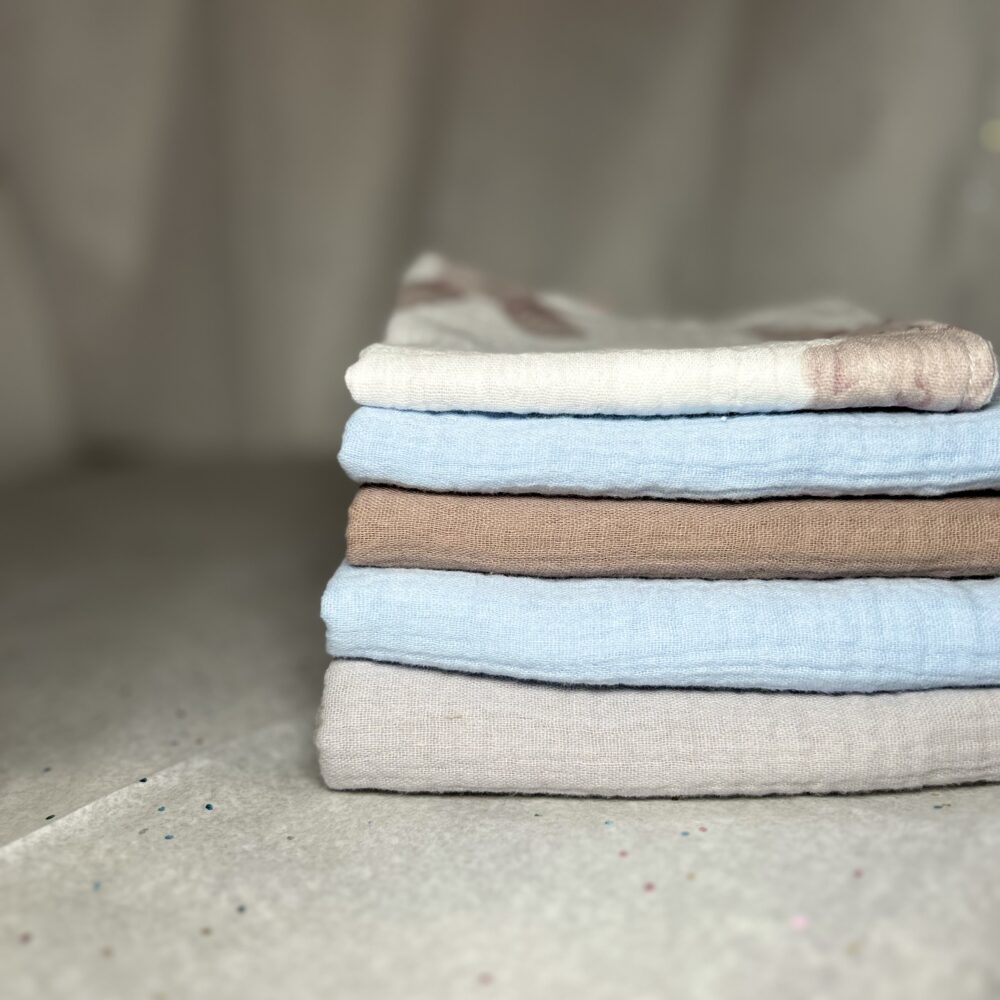 Muslino merliukų rinkinukas berniukui