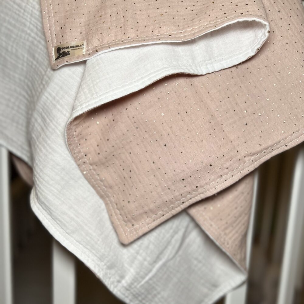 Dvisluoksnis muslino užklotukas "Žėrutis"